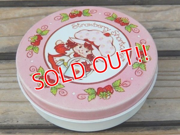 画像1: ct-120802-05 Strawberry Shortcake / 80's mini Tin Case