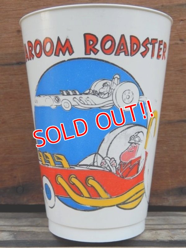 画像1: ct-131211-13 Wacky Races / 7 ELEVEN 70's Plastic Cup "Varoom Roadster"