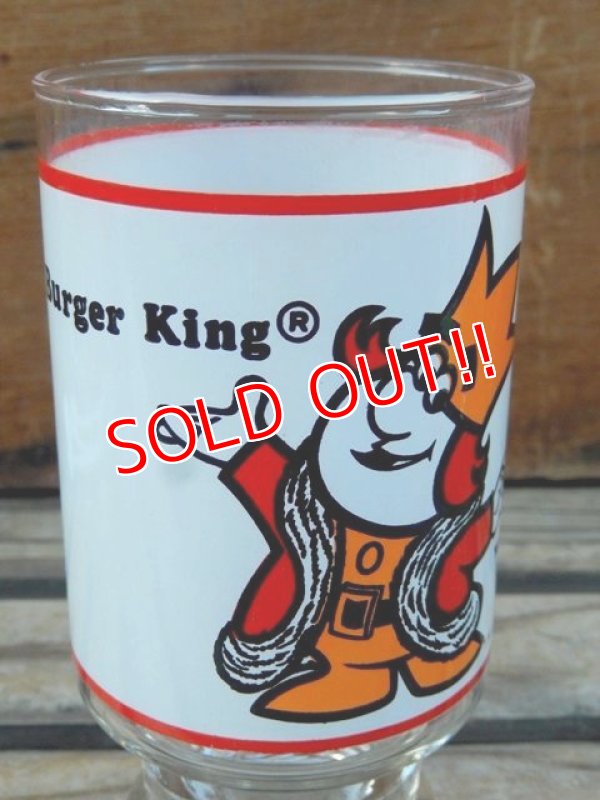 画像2: gs-131211-06 BURGER KING / 80's The King Glass