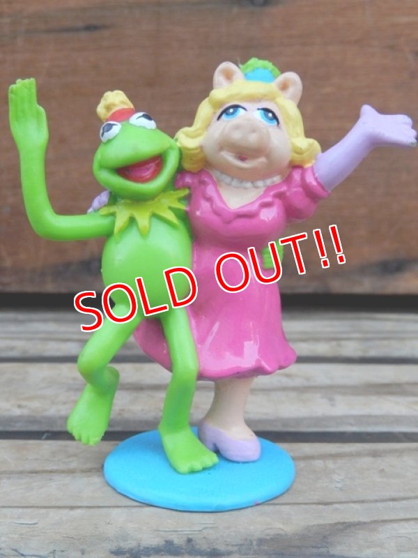 画像1: ct-131210-25 Kermit & Miss Piggy / Applause 90's PVC