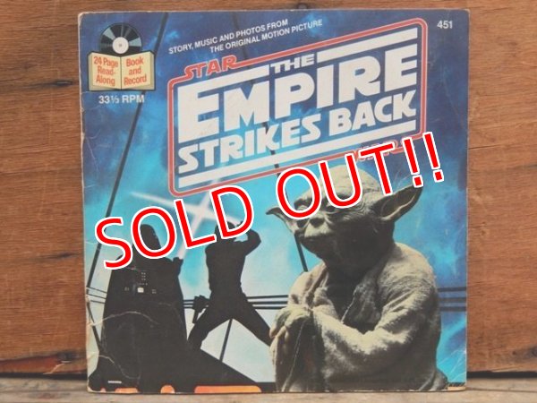 画像1: ct-131210-08 STAR WARS / The Empire Strikes Back Book and Record