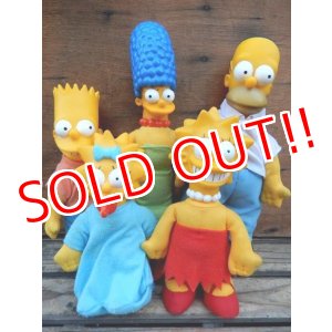 画像: ct-131210-16 the Simpsons / Burger King 90's Plush doll set