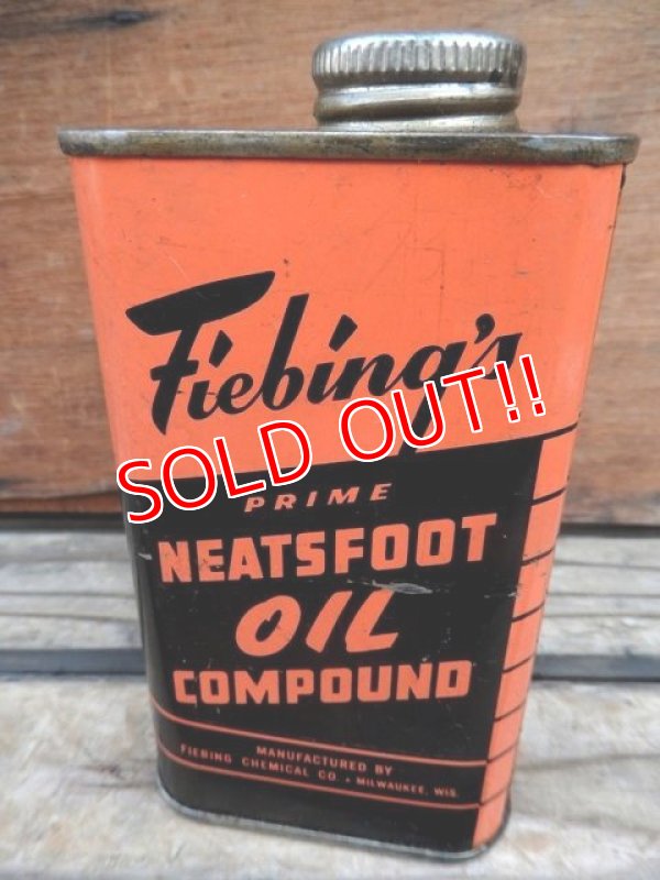 画像3: dp-131201-13 Fiebing's / 60's Neatsfoot Oil Compound Can