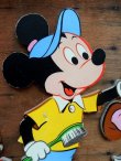 画像2: ct-131201-05 Mickey Mouse,Morty and Ferdie / Dolly Toy 70's Wall Pin-Up