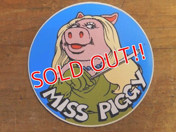 画像1: ad-1218-97 Muppets / "MISS PIGGY" Sticker