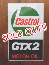 画像: ad-1218-09 Castrol / GTX2 Motor Oil Sticker