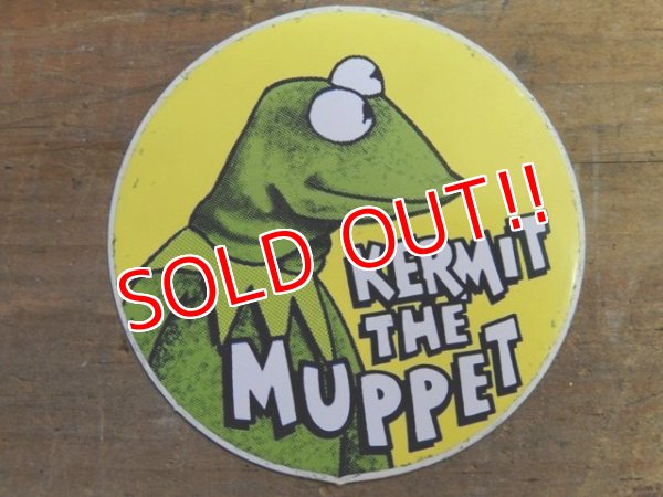 画像1: ad-1218-98 Muppets / "KERMIT THE MUPPET" Sticker