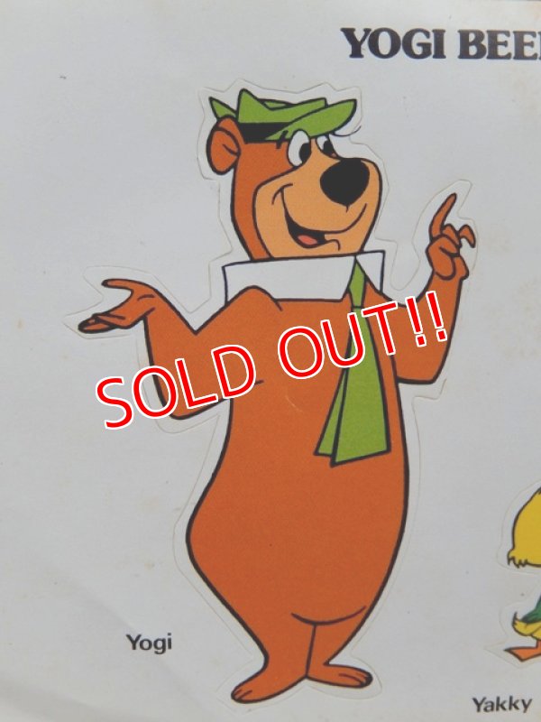 画像2: ct-131218-01 Yogi Bear Show / Vintage sticker