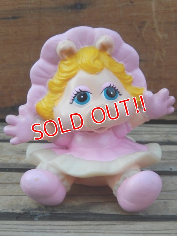 画像1: ct-131210-35 Baby Miss Piggy / 1989 Soft vinyl figure