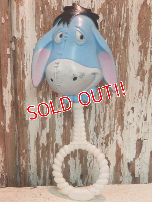 画像1: ct-131217-17 Eeyore / Sears 70's Baby Rattle