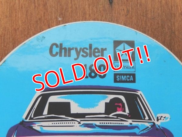 画像2: ad-1218-21 Chrysler 180 / Vintage Sticker 