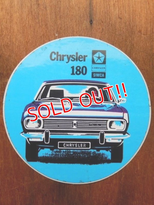 画像1: ad-1218-21 Chrysler 180 / Vintage Sticker 