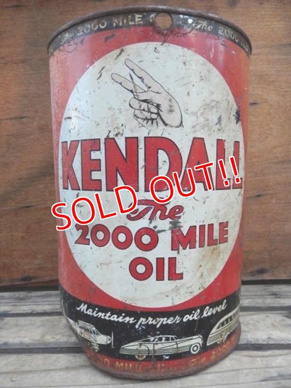 画像1: dp-131211-04 Kendall / 40's-50's The 2000 Mile Oil Can