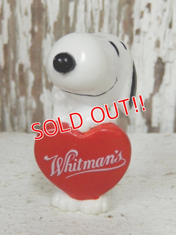 画像1: ct-131122-74 Snoopy / Whitman's 1996 PVC "Heart"