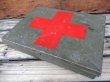 画像1: dp-131101-06 40's Red Cross Metal Box