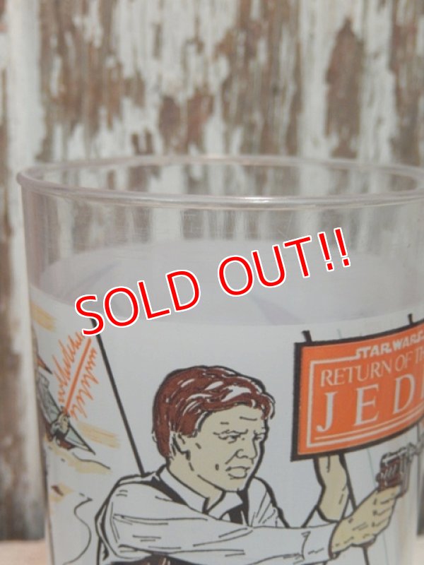 画像5: gs-131210-04 STAR WARS / 1983 Return of the JEDI Plastic Cup "Han Solo"