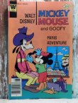 画像1: bk-131211-07 Mickey Mouse and Goofy / Whitman 1977 Paris Adventure Comic