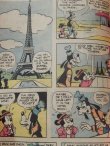 画像3: bk-131211-07 Mickey Mouse and Goofy / Whitman 1977 Paris Adventure Comic