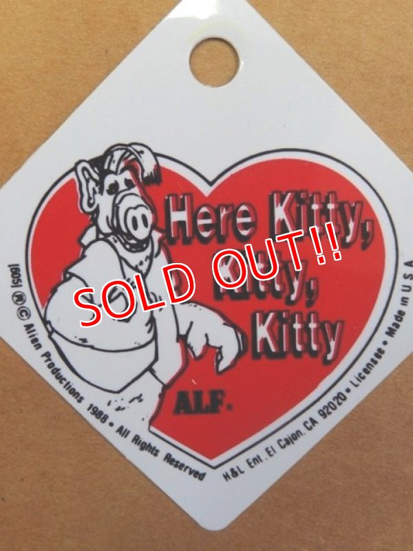 画像2: ct-140114-43 ALF / 80's Valentine's Card "Here Kitty, Kitty, Kitty"