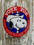 画像2: gs-140205-01 Snoopy / Anchor Hocking 80's Vote for the American Beagle