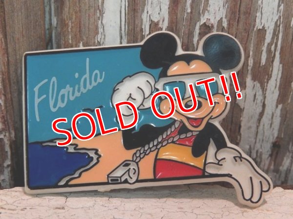 画像1: ct-140121-69 Mickey Mouse /  Magnet "Florida"