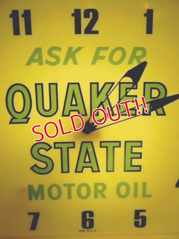 画像3: dp-120705-47 Quaker State / 60's Light Up Sign Clock