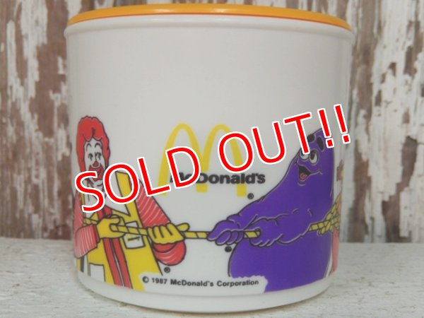 画像1: ct-140211-47 McDonald's / 80's Plastic Mug