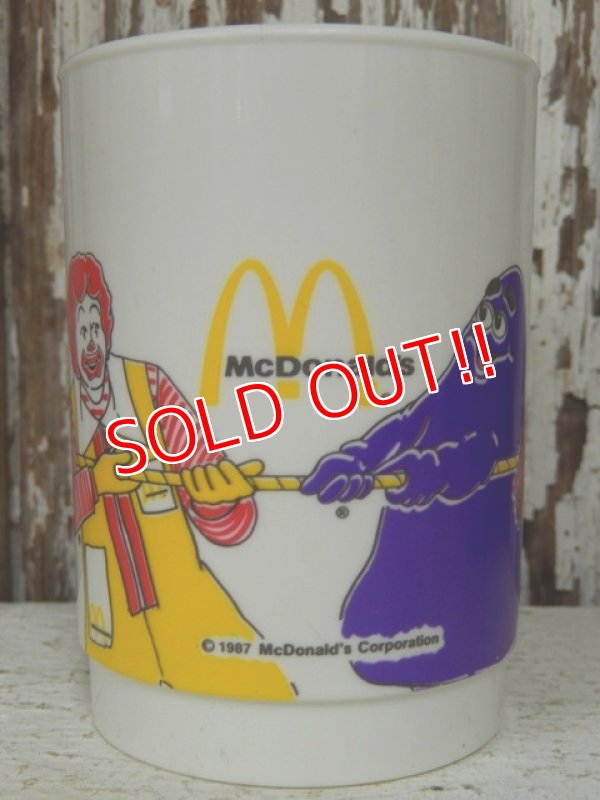 画像1: ct-140211-49 McDonald's / 80's Plastic Cup