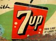 画像2: dp-131101-08 7up / 50's Metal sign