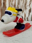 画像1: ct-140218-07 Snoopy / Schleich 80's PVC "Ski Jumping"