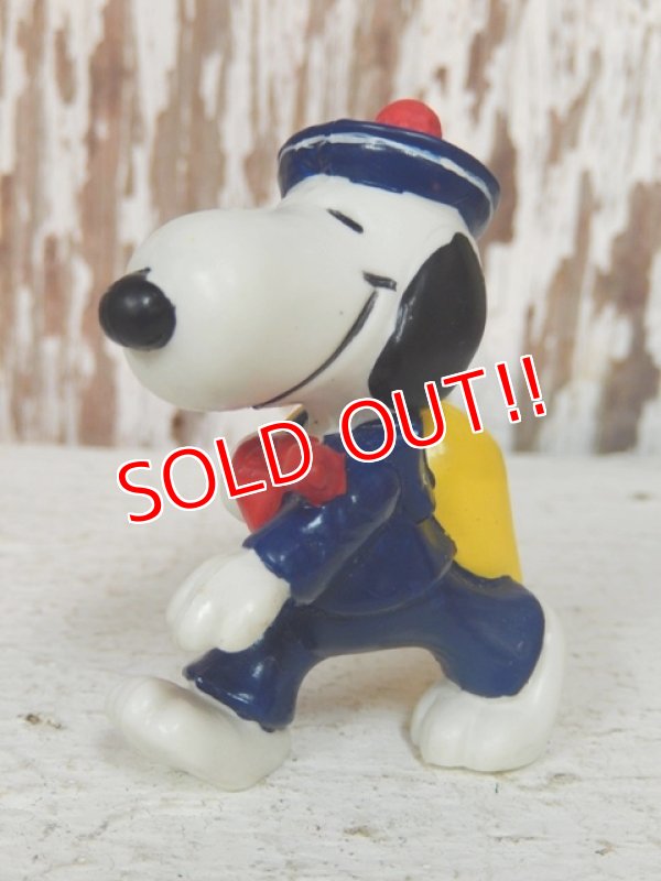 画像1: ct-140218-05 Snoopy / Schleich 80's PVC "Sailor"