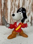 画像1: ct-140218-12 Snoopy / Schleich 80's PVC "Pirate"