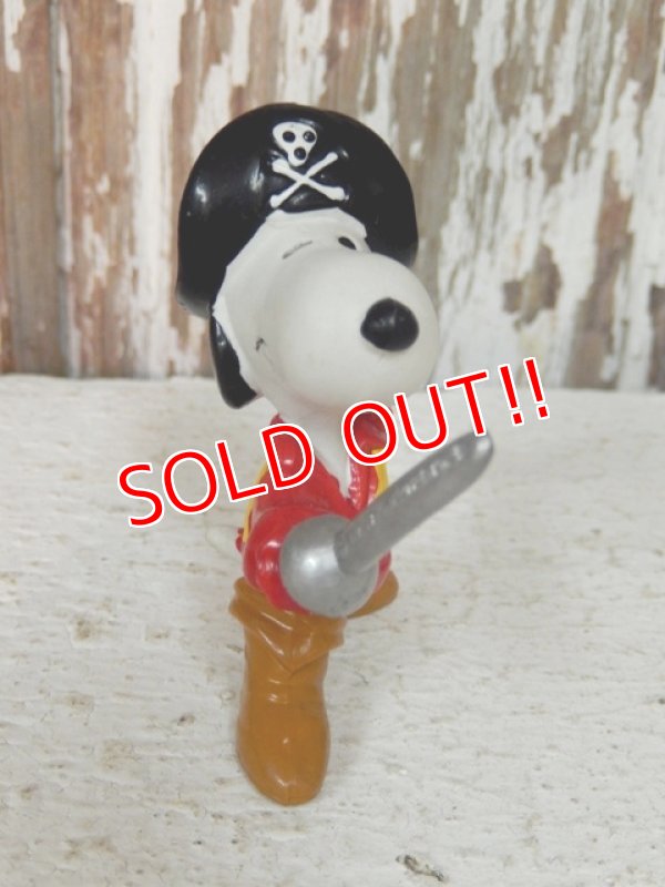 画像2: ct-140218-12 Snoopy / Schleich 80's PVC "Pirate"