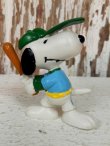 画像1: ct-140218-17 Snoopy / Schleich 80's PVC "Baseball"