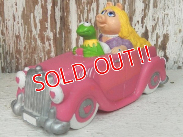 画像1: ct-131210-19 Miss Piggy & Kermit / 1991 Soap Dish Car