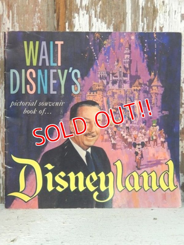 画像1: ct-140121-36 Walt Disney's Pictrial souvenir book of... Disneyland