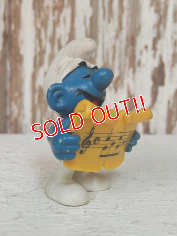 画像3: ct-101124-24 Smurf PVC "Singer" (A) #20038