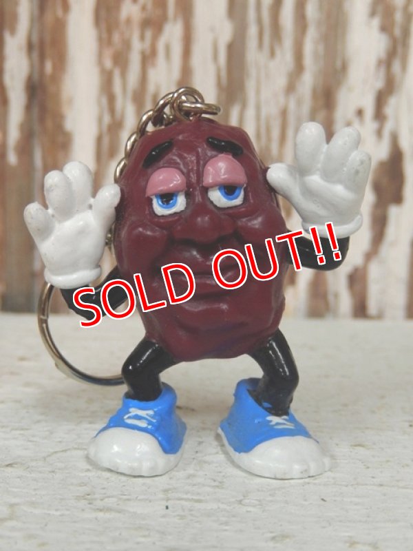 画像1: ct-140211-64 California Raisins / 80's PVC Keychain "Justin X. Grape"