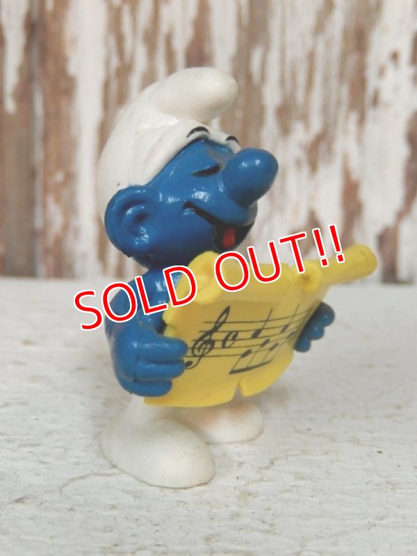 画像2: ct-130305-46 Smurf PVC "Singer" (B) #20038