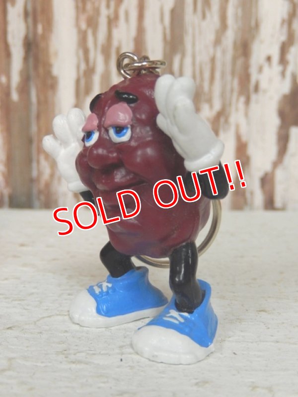 画像2: ct-140211-64 California Raisins / 80's PVC Keychain "Justin X. Grape"