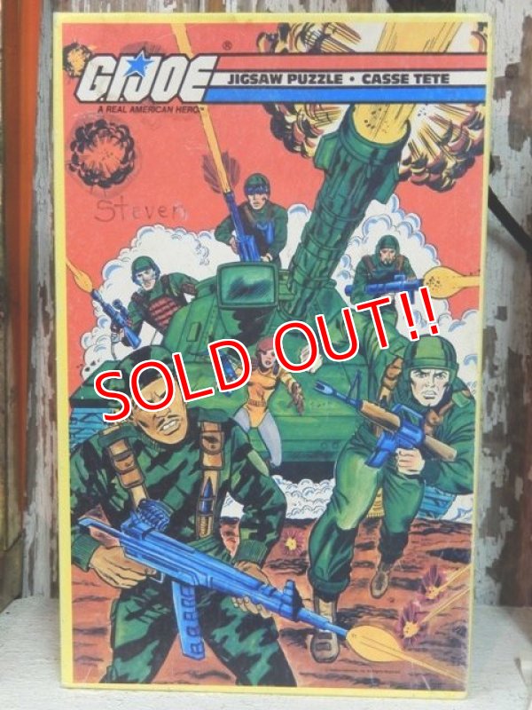 画像1: ct-101114-16 G.I. JOE / Hasbro 1982 Jigsaw Puzzle