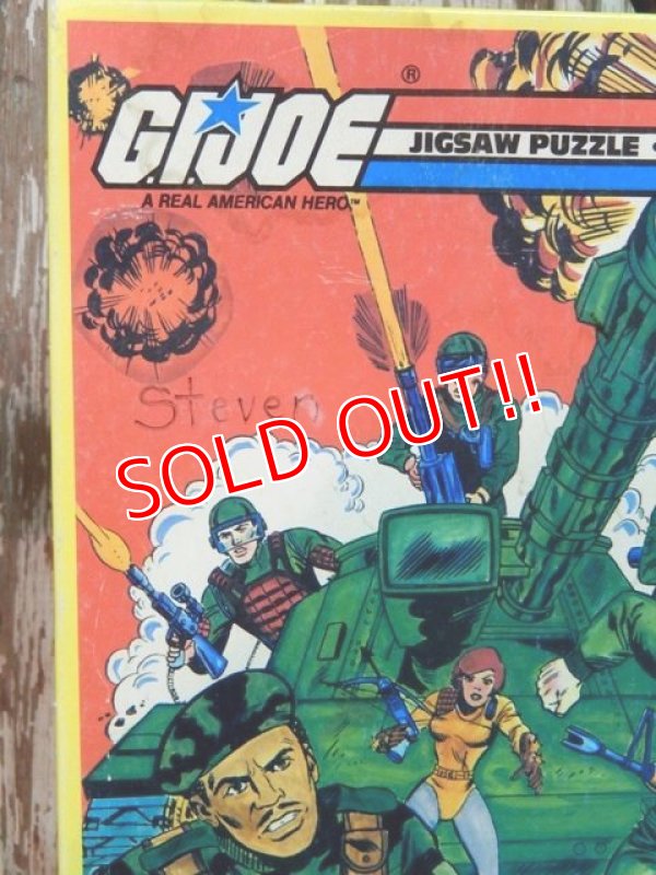 画像2: ct-101114-16 G.I. JOE / Hasbro 1982 Jigsaw Puzzle