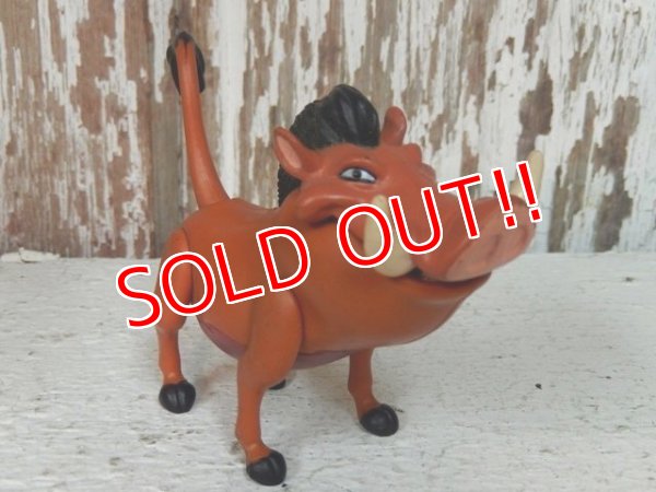 画像1: ct-130514-93 Lion King / Pumba 90's Plastic figure