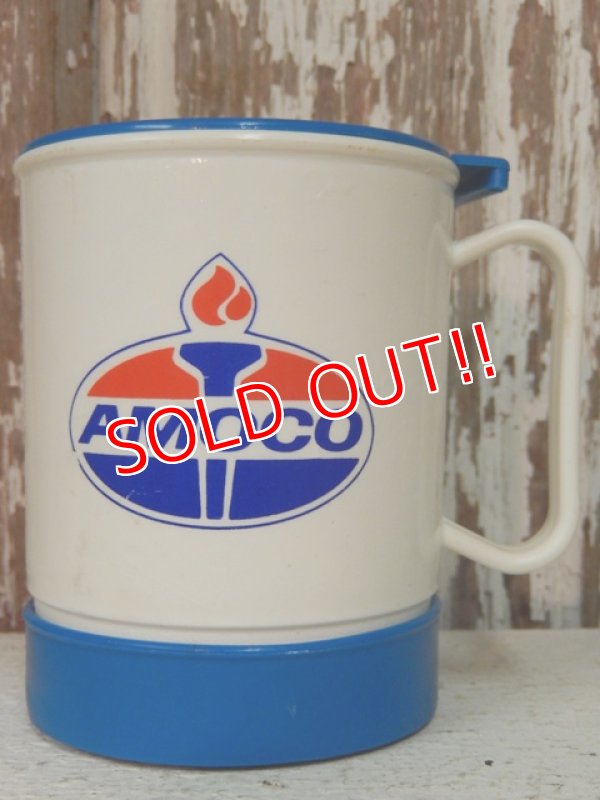 画像1: dp-140305-04 Amoco / 80's Plastic Mug (Blue)