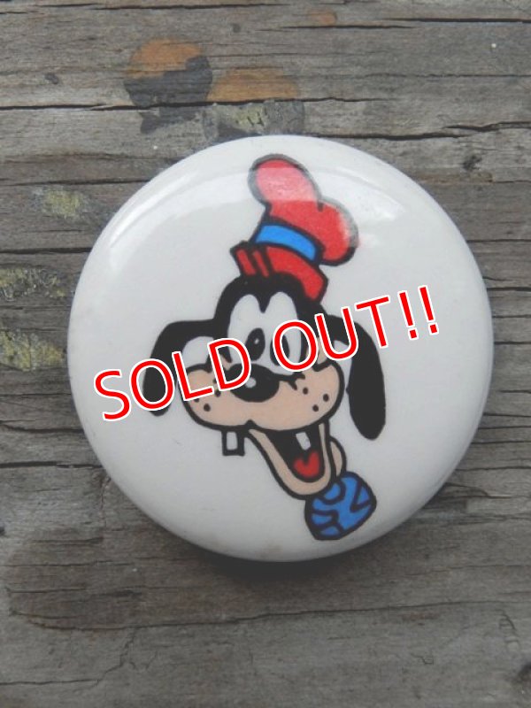 画像1: pb-140114-04 Goofy / Vintage Pinback