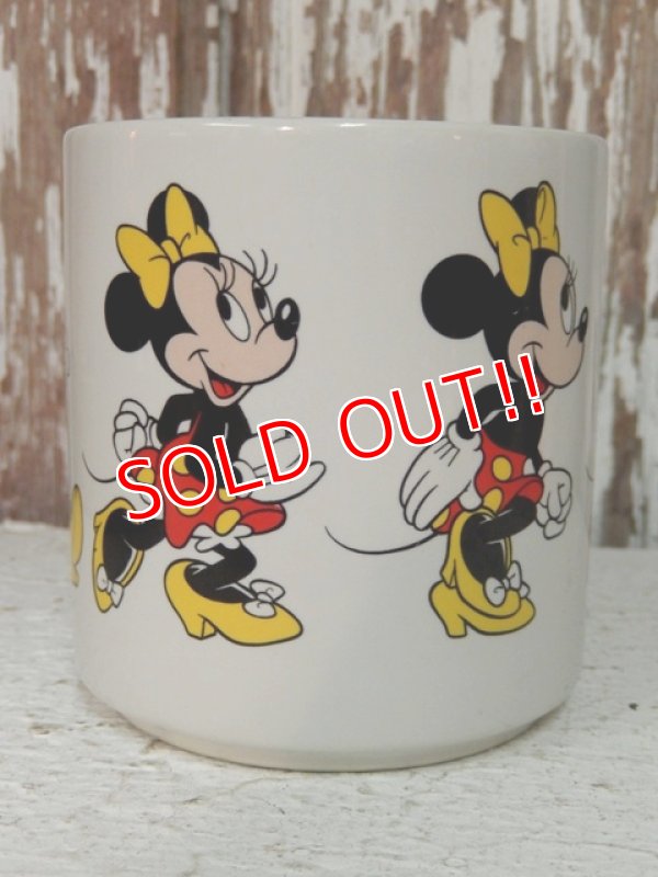 画像2: ct-140318-83 Minnie Mouse / 80's Ceramic Mug