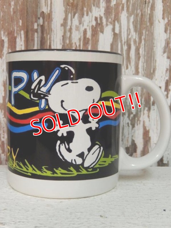 画像1: ct-110309-60 Snoopy / 90's Ceramic Mug