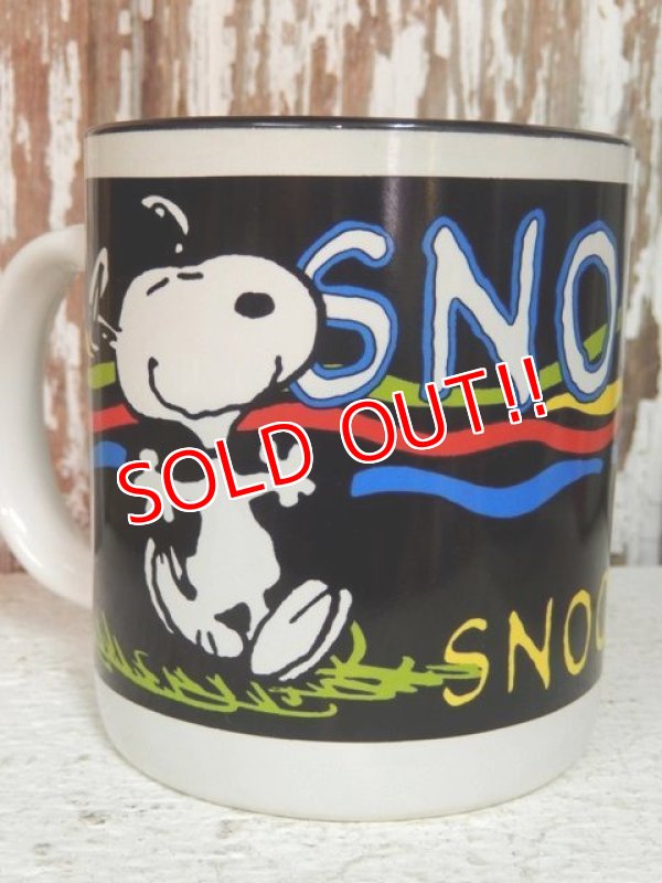 画像2: ct-110309-60 Snoopy / 90's Ceramic Mug