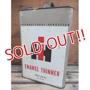 画像: dp-131201-09 International Harvester / Vintage Enamel Thinner Can