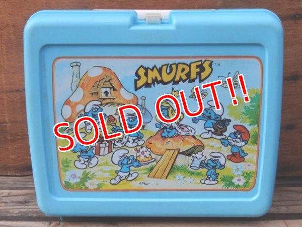 画像1: ct-120904-12 Smurf / Aladdin 80's Lunchbox